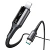 Kabel Joyroom S-A60 StarTalk 30W USB-C- Lightning 1,2m - czarny