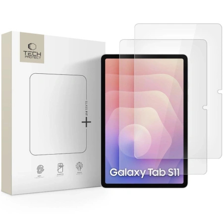 TECH-PROTECT SZKŁO HARTOWANE GLASS FIT+ DO SAMSUNG GALAXY TAB S11 11.0