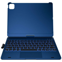 Etui Typecase Flexbook Touch             z klawiaturą do iPad Air 11" 2024/2025 błękitny pacyfik