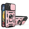 Hybrid Armor Camshield etui iPhone 14 Plus pancerny pokrowiec z osłoną na aparat różowe