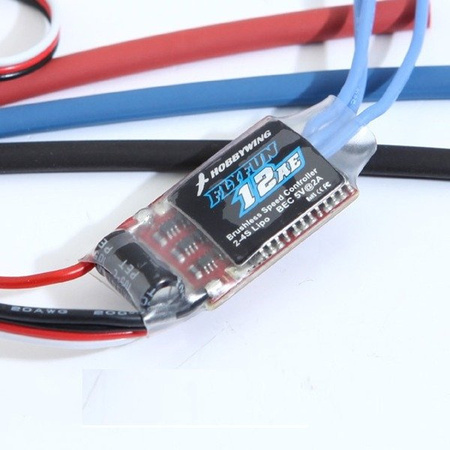 HOBBYWING REGULATOR BEZSZCZOTKOWY FLYFUN 12A-E DO MODELI RC 12A BEZPIECZNY