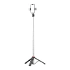 HURTEL SELFIE STICK TRIPOD TETELESKOPOWY 1.3M DO TELEFONÓW Z LAMPĄ PODWÓJNĄ