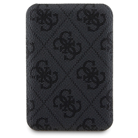 Zestaw Guess GUBPM5P14X4GEMGK iPhone14 Pro Max 6.7 hardcase + Powerbank 5000mAh MagSafe czarny/black 4G Metal Logo