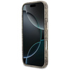 Etui Guess 4G Script MagSafe do iPhone   17 Pro brązowy