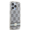 DKNY ETUI HARDCASE DO IPHONE 15 PRO DO MAGSAFE IML CHECKERED MONO PATTERN