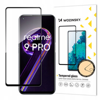 WOZINSKY SZKŁO HARTOWANE FULL GLUE DO REALME 9 PRO NIE PĘKA NA KRAWĘDZIACH