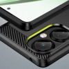 Carbon Case etui OnePlus Nord CE 3 elastyczny silikonowy karbonowy pokrowiec czarne