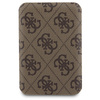Zestaw Guess GUBPM5P15X4GEMGW iPhone15 Pro Max 6.7 hardcase + Powerbank 5000mAh MagSafe brązowy/brown 4G Metal Logo