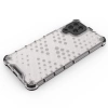 HURTEL ETUI POKROWIEC HONEYCOMB DO SAMSUNG GALAXY M53 5G Z ŻELOWĄ RAMKĄ