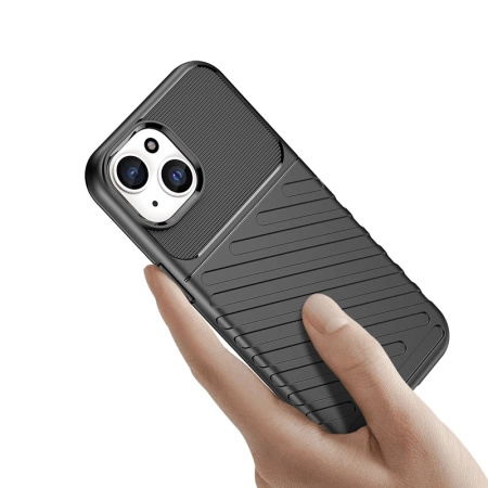 Pancerne etui Thunder Case do iPhone 15 - niebieskie