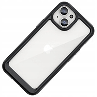 HURTEL ETUI WZMOCNIONE DO IPHONE 15 PLUS OUTER SPACE Z ELASTYCZNĄ RAMKĄ