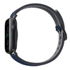 UNIQ pasek Straden Apple Watch Series 4/5/6/7/8/SE/SE2/Ultra 42/44/45mm. Leather Hybrid Strap niebieski/blue