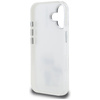 Etui Karl Lagerfeld IML Aquarelle Karl   & Choupette & Logo do iPhone 16 biały