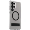 Etui CARE by PanzerGlass Feature Black Kickstand & QI do Samsung Galaxy S25 Ultra - przezroczysty