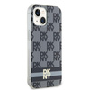 DKNY ETUI HARDCASE DO IPHONE 15 PLUS 14 PLUS 6.7 IML CHECKERED MONO