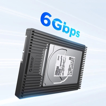 ORICO ADAPTER NA DYSK 2,5 DO 3,5 DO KOMPUTERA Z USB 3.0 DUŻA SZYBKOŚĆ ŁĄCZA