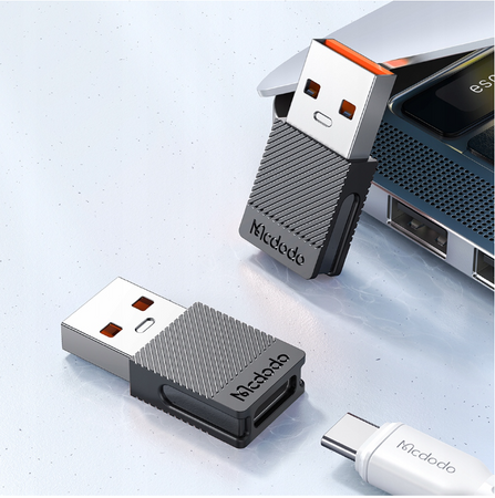 Adapter do telefonu McDodo Przejściówka USB 2.0 do USB-C 5A QC