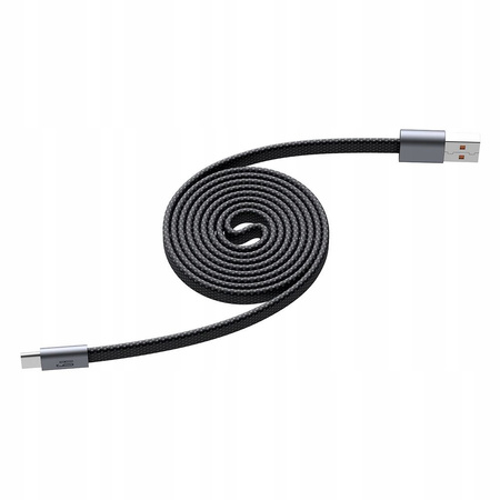Mcdodo phone cable, retractable, for iPhone, Micro USB, USB-C, 3-in-1, 66W, purple