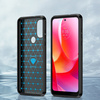 Carbon Case elastyczne etui pokrowiec Motorola Moto G Power 2022 czarny