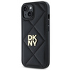 DKNY ETUI DO IPHONE 15 6.1 QUILTED STACK LOGO Z LUKSUSOWYM WYKOŃCZENIEM