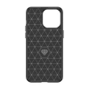 HURTEL ELASTYCZNE ETUI DO IPHONE 15 PRO MAX WZÓR KARBON OCHRONNE WZMOCNIONE