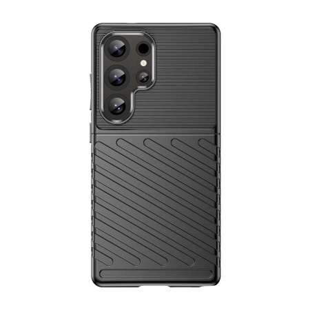 HURTEL ETUI CASE POKROWIEC SILIKONOWY DO SAMSUNG GALAXY S25 ULTRA PANCERNY