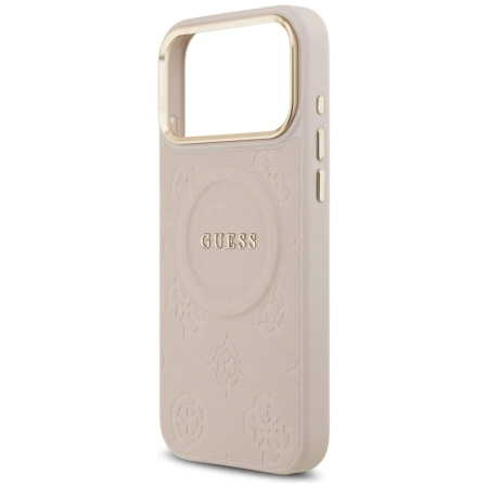 GUESS ETUI PEONY HOT STAMP MAGSAFE DO IPHONE 17 PRO MAX CASE DESIGN