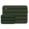 TECH-PROTECT ETUI POKROWIEC 15 16 CALI DO LAPTOPA ARMY GREEN ANTYWSTRZĄSOWE