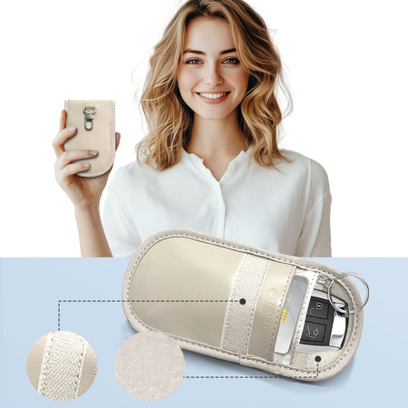 TECH-PROTECT KLATKA FARADAY CASE DO TELEFONÓW RFID SIGNAL BLOCKER Z OCHRONĄ