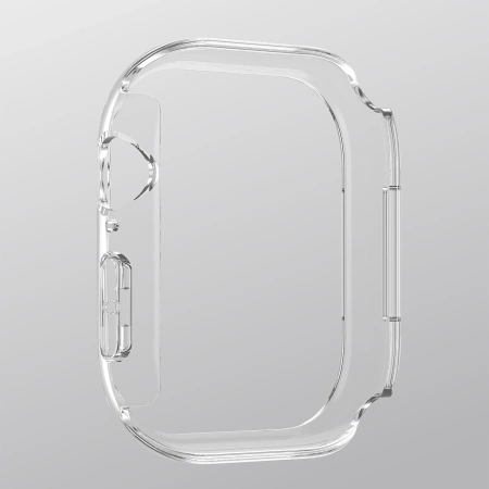 Etui ochronne AMAZINGTHING Minimal na Apple Watch Series 11 46mm - przeroczyste