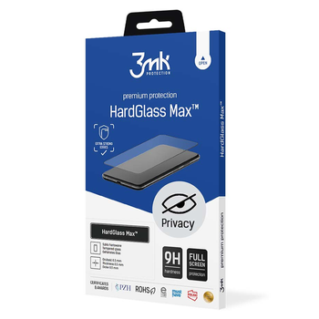 3MK SZKŁO HARTOWANE DO APPLE IPHONE 11 PRO MAX HARDGLASS MAX PRIVACY