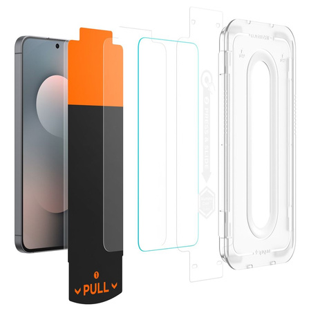SZKŁO HARTOWANE SPIGEN GLAS.TR ”EZ FIT PRO” HD GALAXY S25 FE CLEAR
