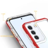 HURTEL CLEAR 3IN1 POKROWIEC DO SAMSUNG GALAXY S23 ULTRA Z RAMKĄ SILIKONOWY