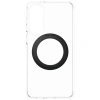 Etui CARE by PanzerGlass Feature Black Kickstand & QI na Samsung Galaxy S25 Edge - przezroczyste