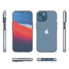 Spring Case etui iPhone 14 silikonowy pokrowiec z ramką czarne