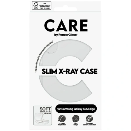 PANZERGLASS ETUI CARE FASHION X-RAY DO SAMSUNG GALAXY S25 EDGE OCHRONA