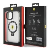 Etui Ferrari Ring Stand 2023 Collection MagSafe do iPhone 15 - przezroczyste