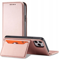 HURTEL ETUI DO IPHONE 12 PRO MAGNET CARD CASE POKROWIEC PORTFEL Z PODSTAWKĄ