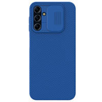 Nillkin CamShield Case etui do Samsung Galaxy A14 5G / Galaxy A14 pokrowiec z osłoną na aparat niebieskie