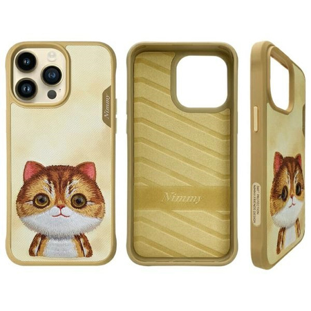 NIMMY ETUI DO IPHONE 15 PRO MAX 6.7 BIG EYED PET 2.0 CAT Z OCHRONĄ TELEFONU