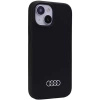 Etui Audi Silicone Case do iPhone 15 Plus - czarne