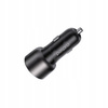 PALPRO SZYBKA ŁADOWARKA SAMOCHODOWA DO TELEFONU LAPTOPA 2X USB-C 12V 60W