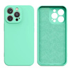 Silicone case etui Xiaomi Redmi Note 11 Pro 5G / 11 Pro / 11E Pro silikonowy pokrowiec miętowozielone