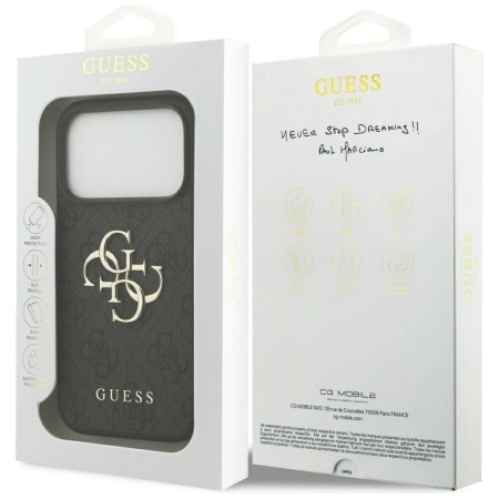 GUESS ETUI 4G BIG LOGO DO IPHONE 17 PRO POKROWIEC Z LOGO STYL