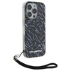 KARL LAGERFELD ETUI HARDCASE DO IPHONE 16 PRO MAX 6.9 ZEBRA Z KORDONKIEM