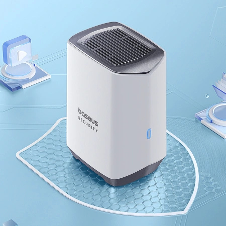 Zewnętrzny zestaw monitoringu Baseus Security N1 Plus Dual 2K (2 kamery) - biały