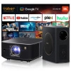 Projektor multimedialny Yaber K3 Pro LCD FullHD 1080p z głośnikami JBL i subwooferem - czarny