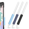 Stoyobe Silicone Holder zestaw uchwytów silikonowych dla Apple Pencil 1 / Apple Pencil 2 / Huawei M-Pencil ciemnoniebieski+jasnoniebieski+czarny (3 szt.)