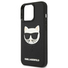 Etui Karl Lagerfeld KLHCP13LCH3DBK 13 Pro / 13 - czarne 3D Rubber Choupette