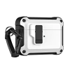 HURTEL ETUI PANCERNE PRO DO AIRPODS 4 Z KARABINKIEM WODOODPORNE OCHRONA